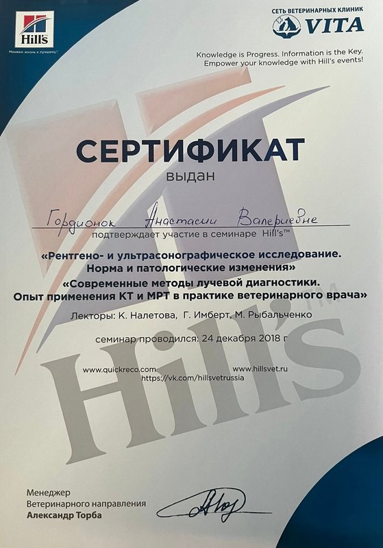 Документ или сертификат