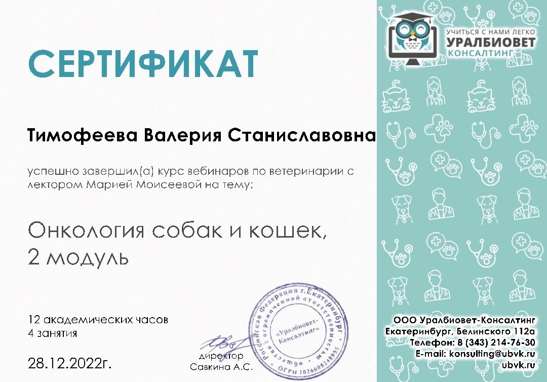 Документ или сертификат