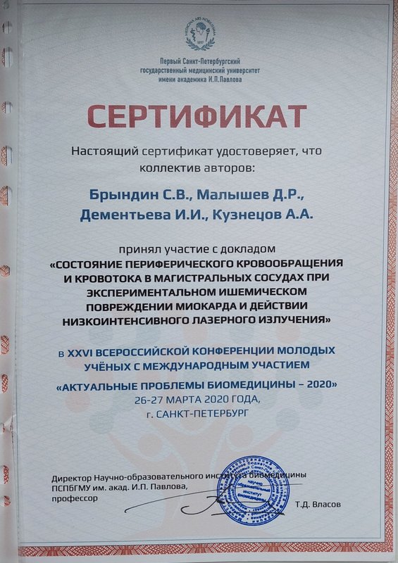Документ или сертификат