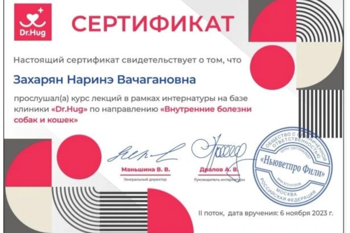 Документ или сертификат