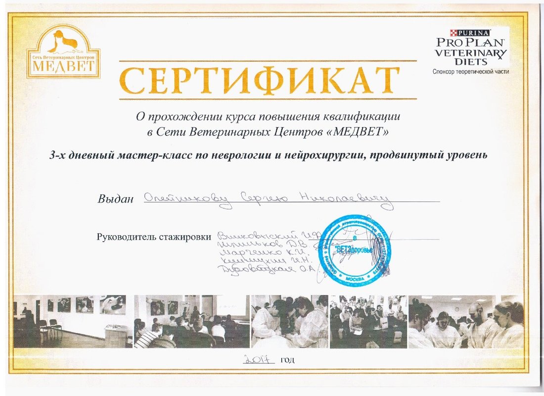 Документ или сертификат