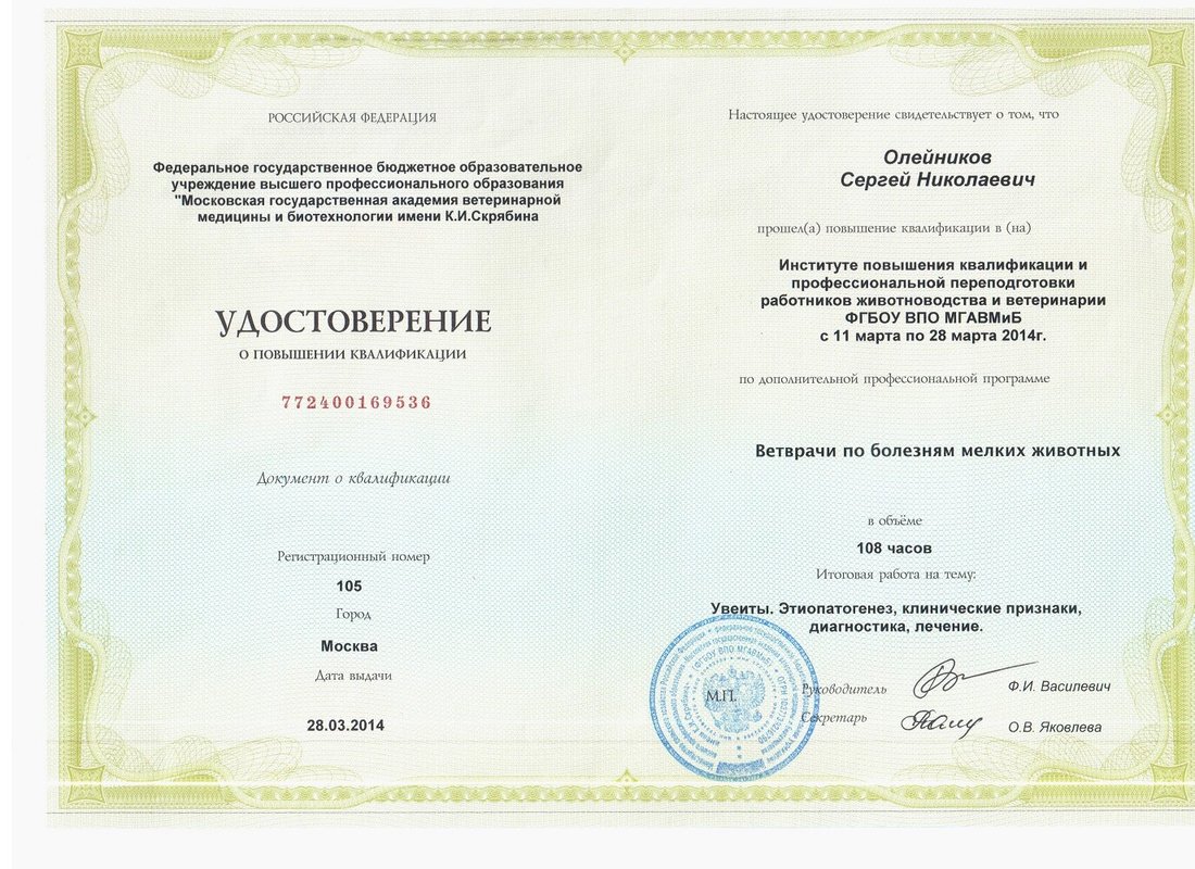 Документ или сертификат