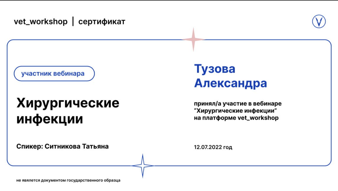 Документ или сертификат