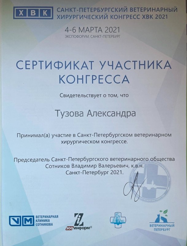Документ или сертификат