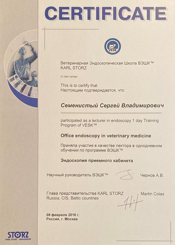 Документ или сертификат