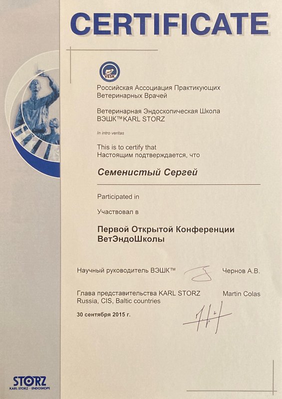 Документ или сертификат