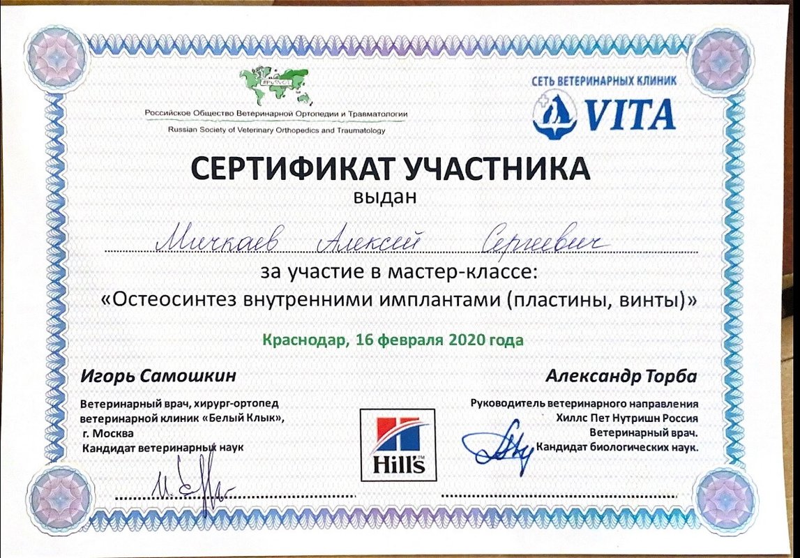 Документ или сертификат