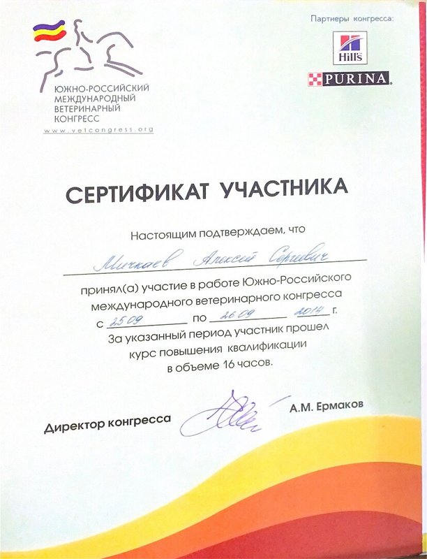 Документ или сертификат