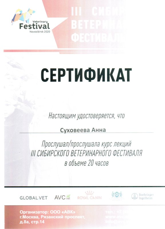 Документ или сертификат