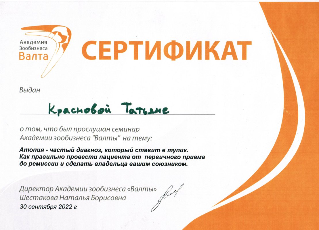 Документ или сертификат