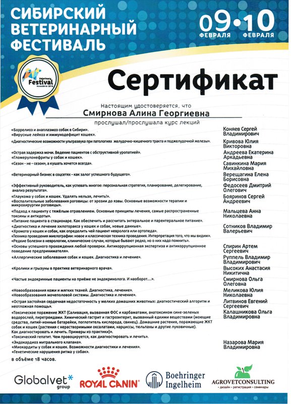 Документ или сертификат