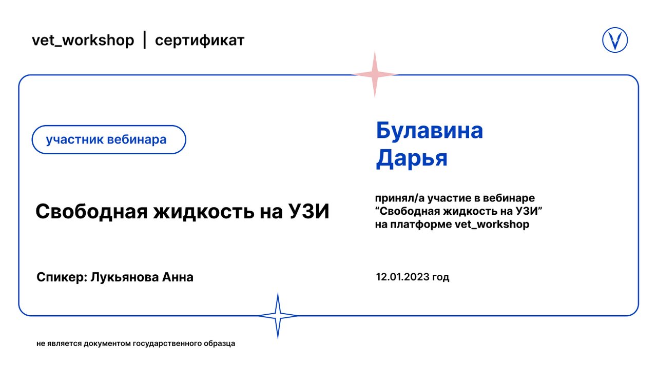 Документ или сертификат