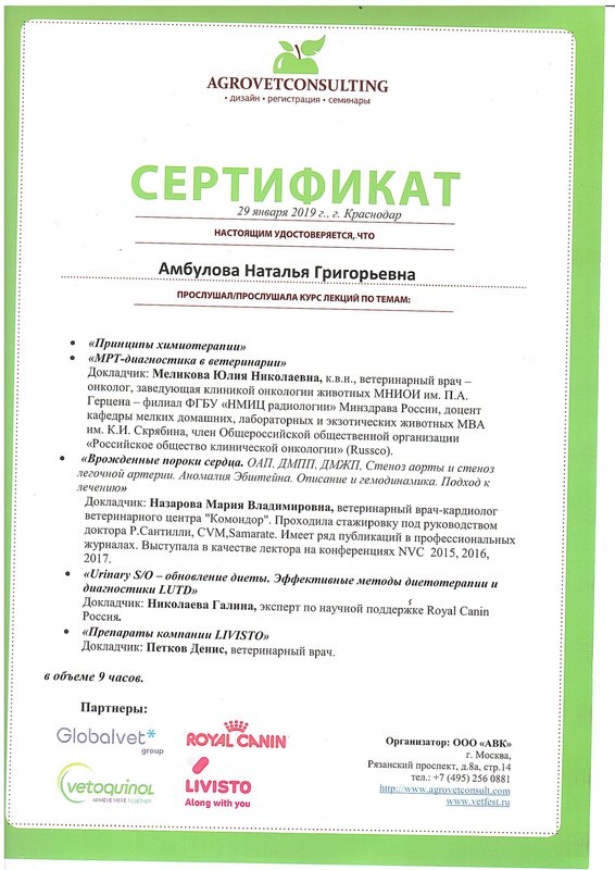 Документ или сертификат