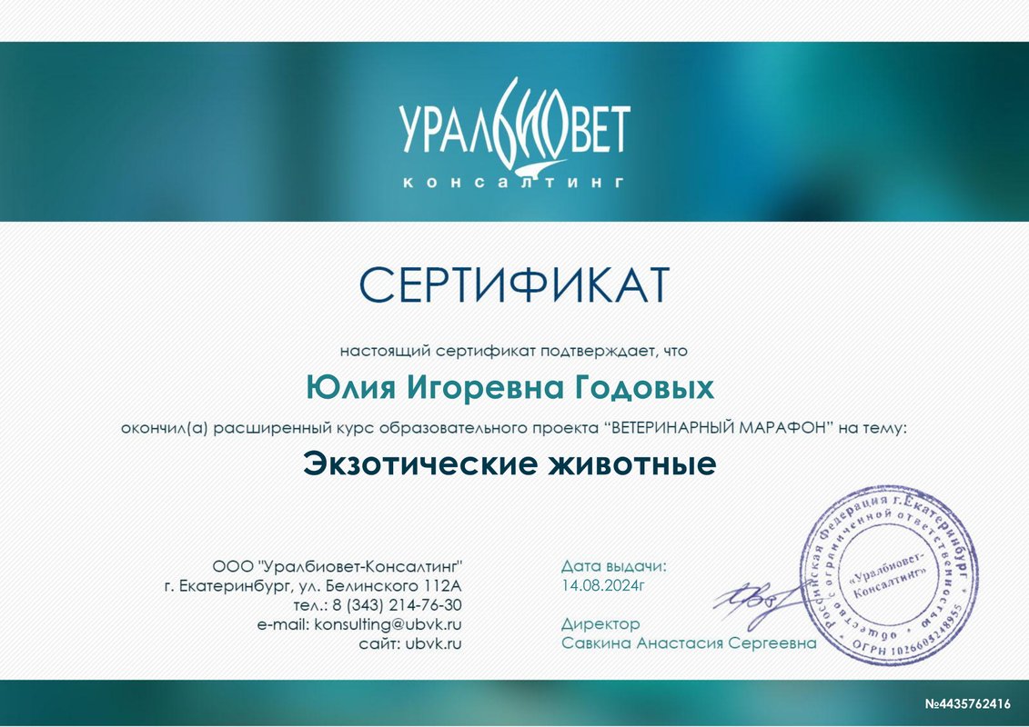 Документ или сертификат