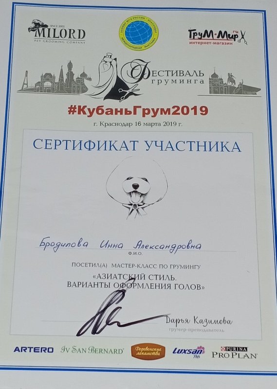 Документ или сертификат