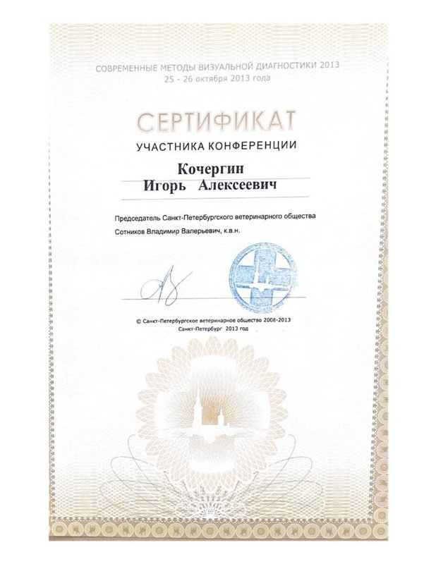 Документ или сертификат