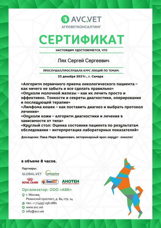 Документ или сертификат