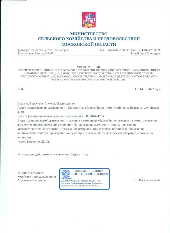 Документ или сертификат