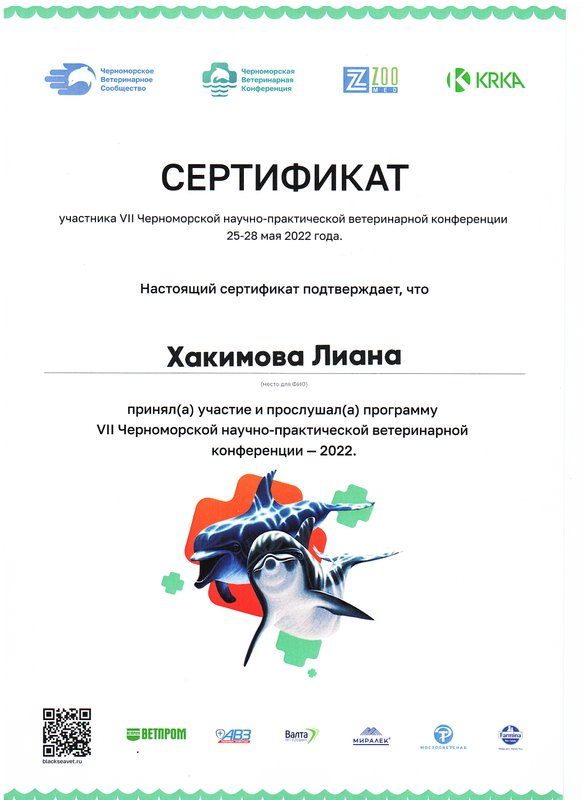 Документ или сертификат