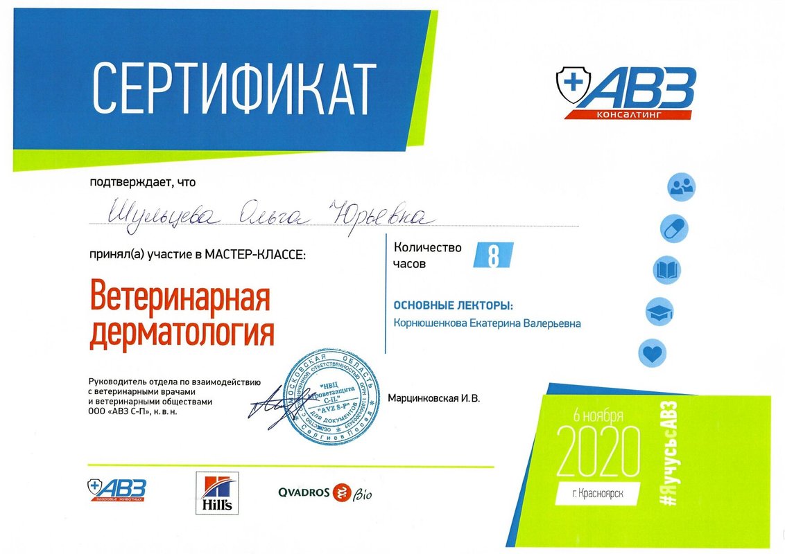 Документ или сертификат