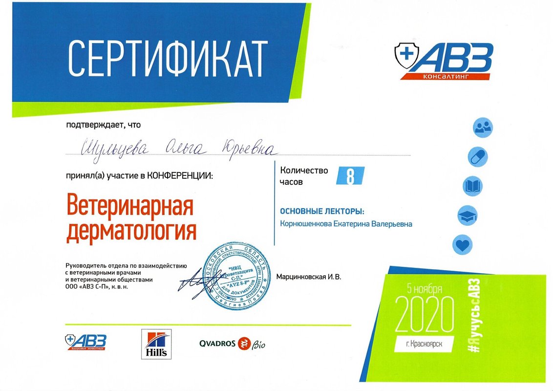 Документ или сертификат