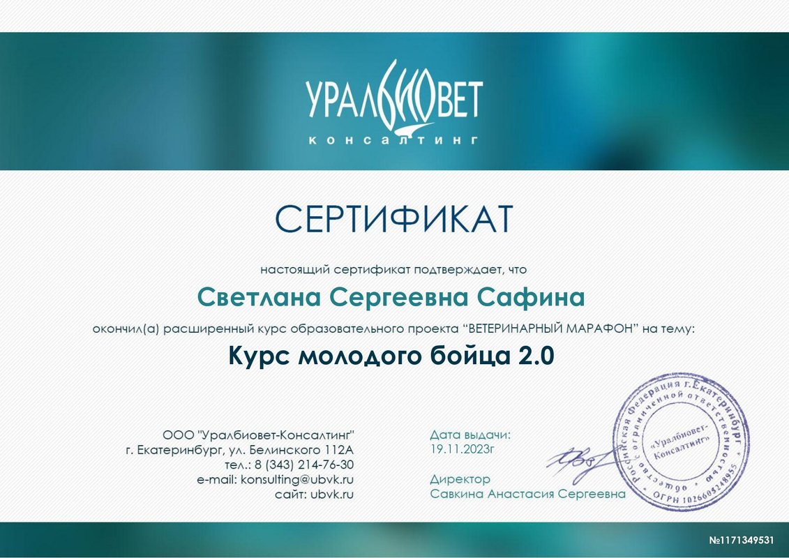 Документ или сертификат