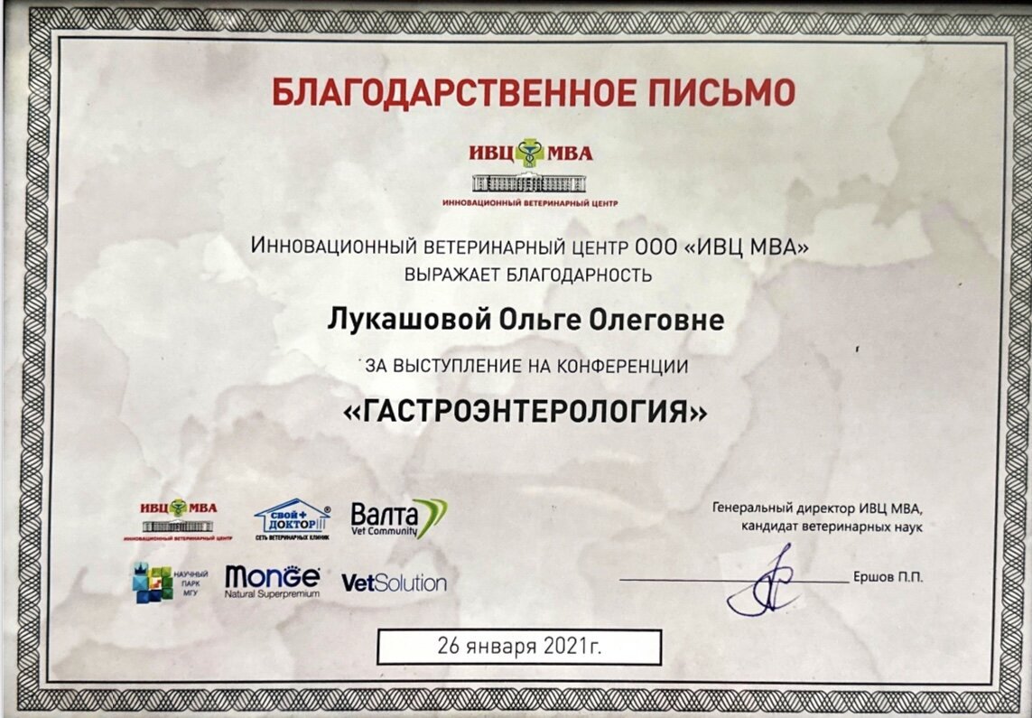 Документ или сертификат