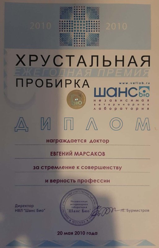 Документ или сертификат