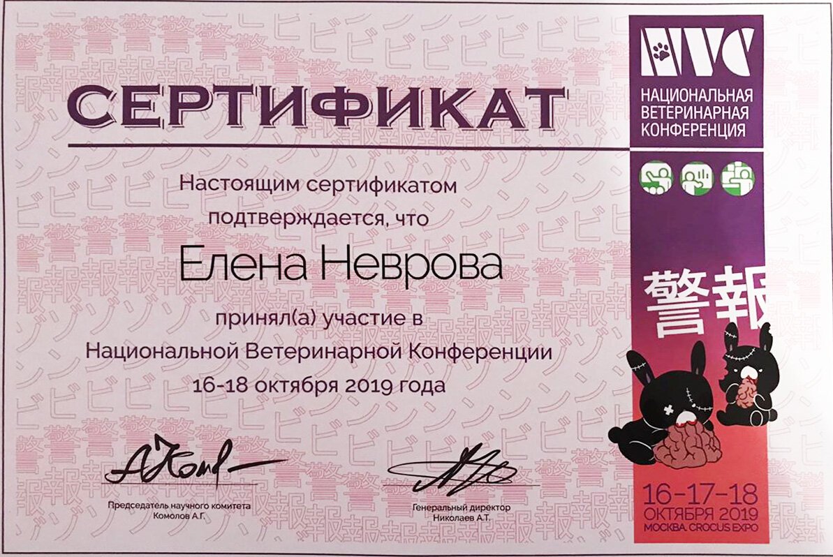 Документ или сертификат