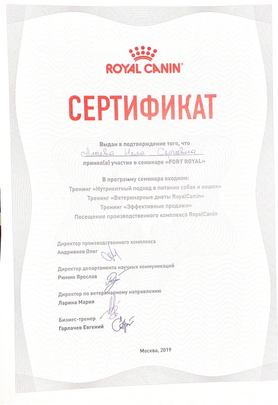 Документ или сертификат