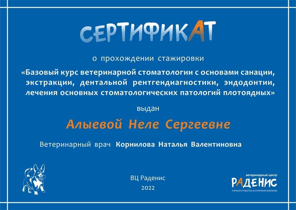 Документ или сертификат