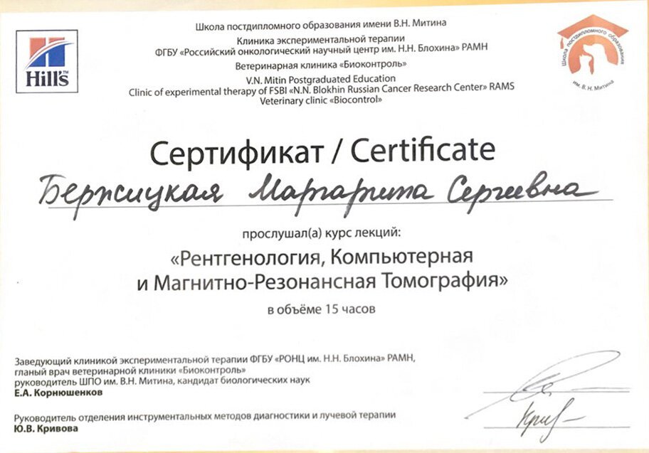 Документ или сертификат