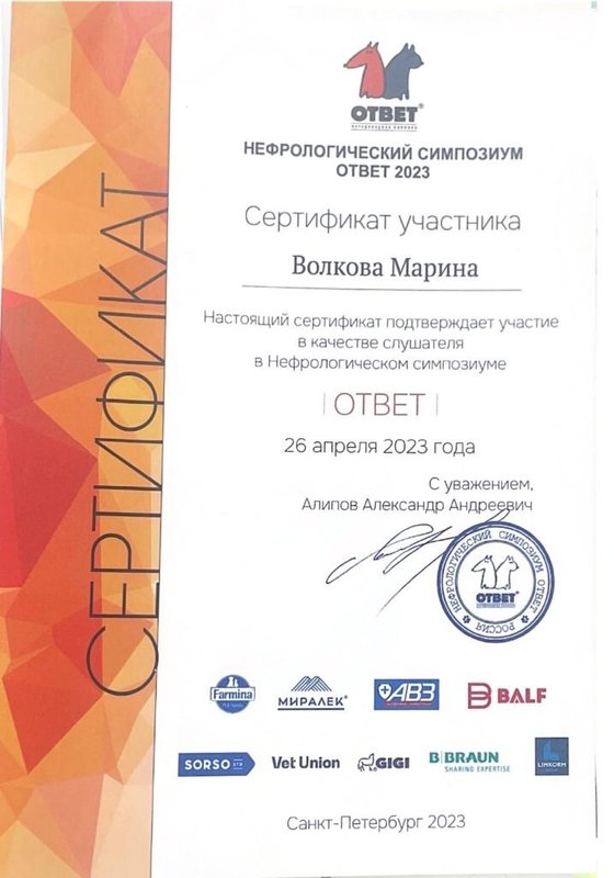 Документ или сертификат