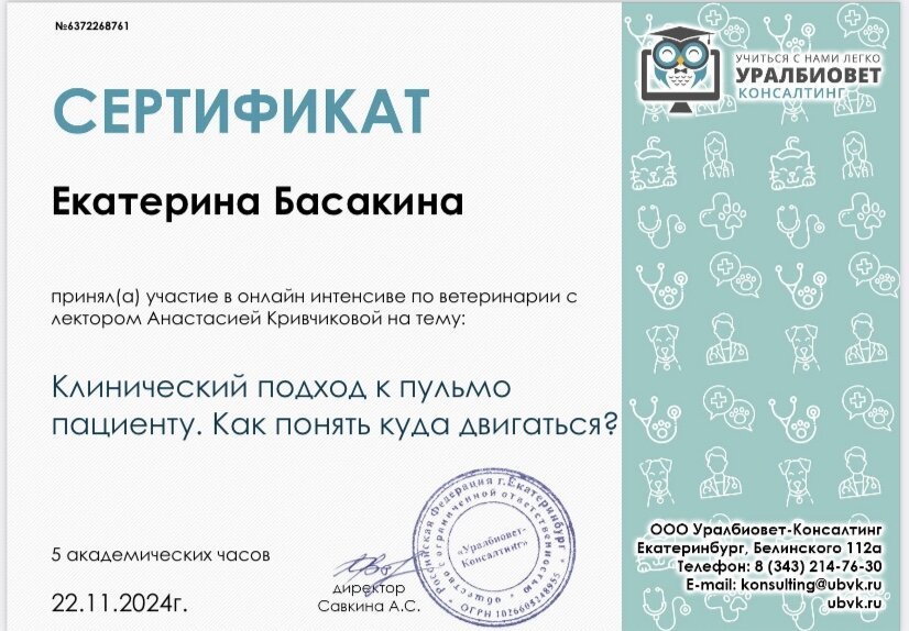 Документ или сертификат