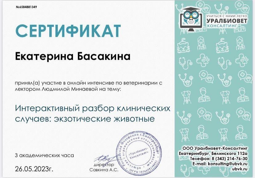 Документ или сертификат