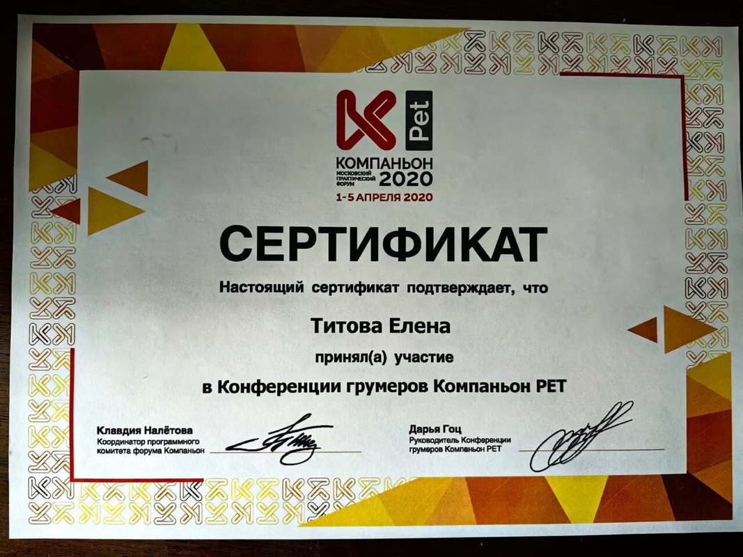 Документ или сертификат