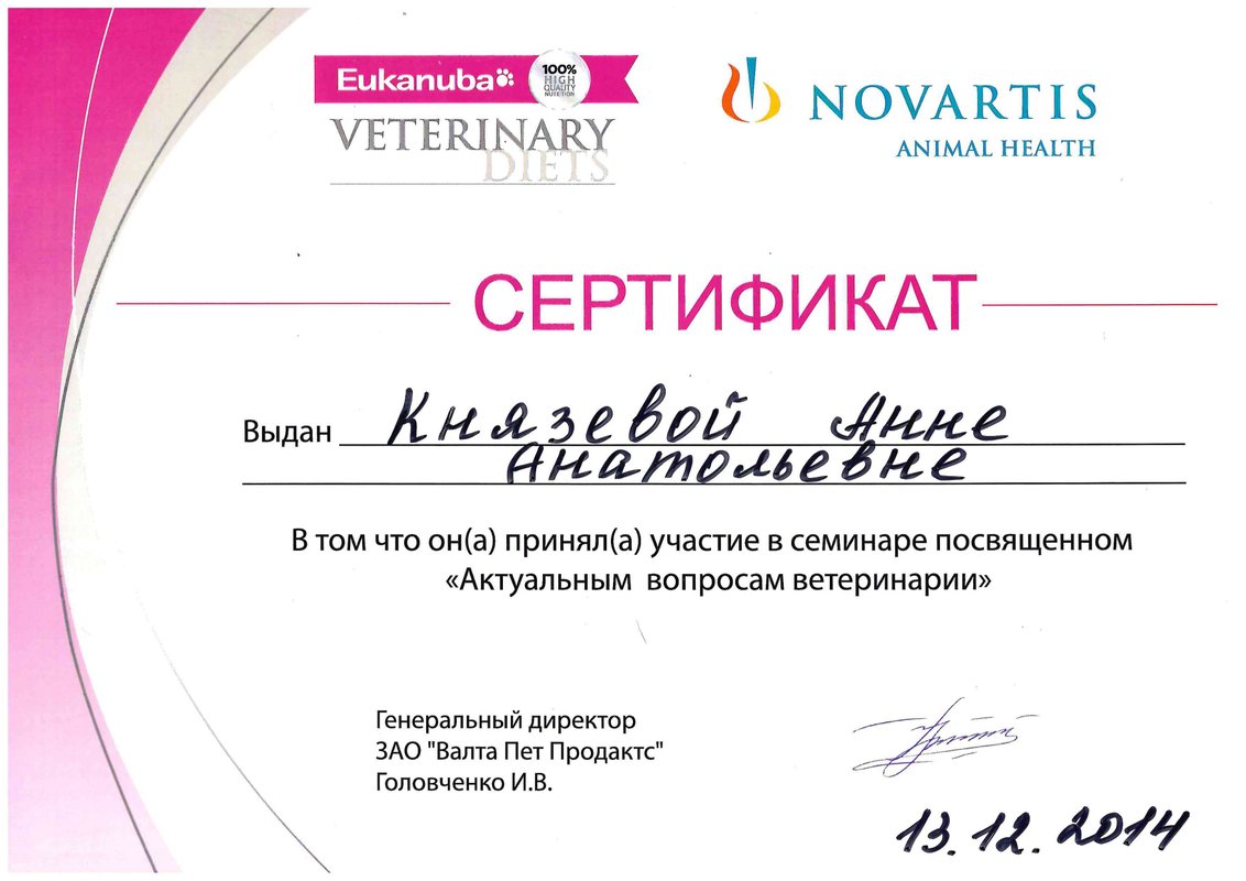 Документ или сертификат