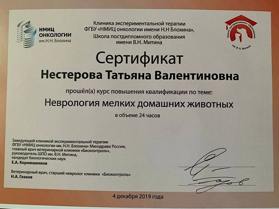 Документ или сертификат