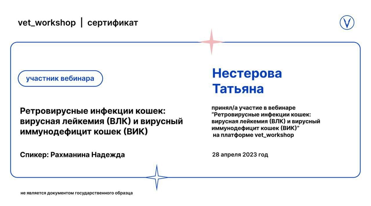 Документ или сертификат