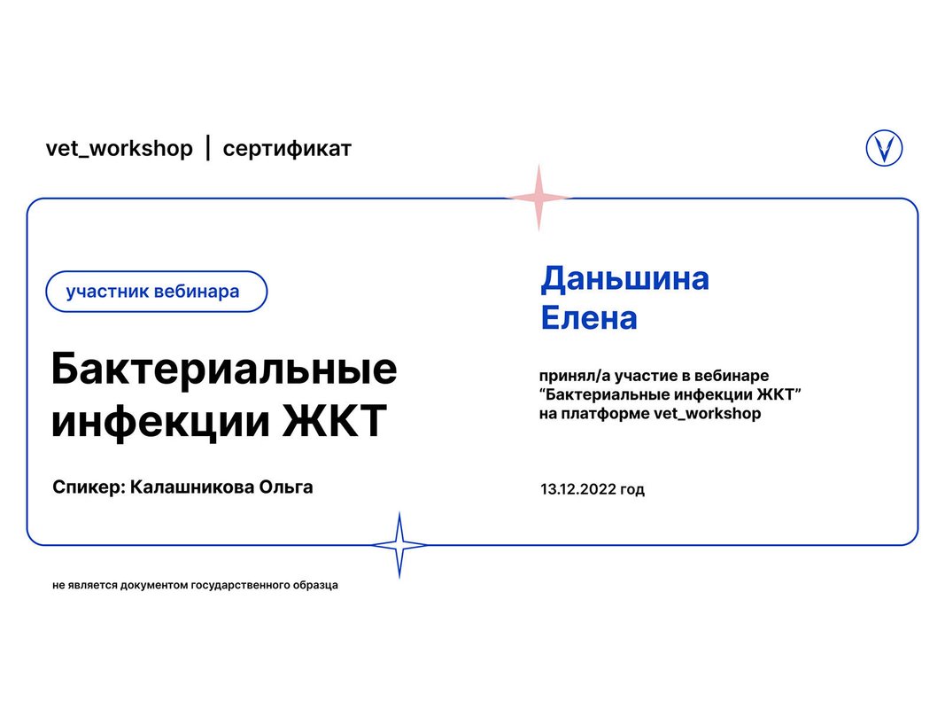 Документ или сертификат
