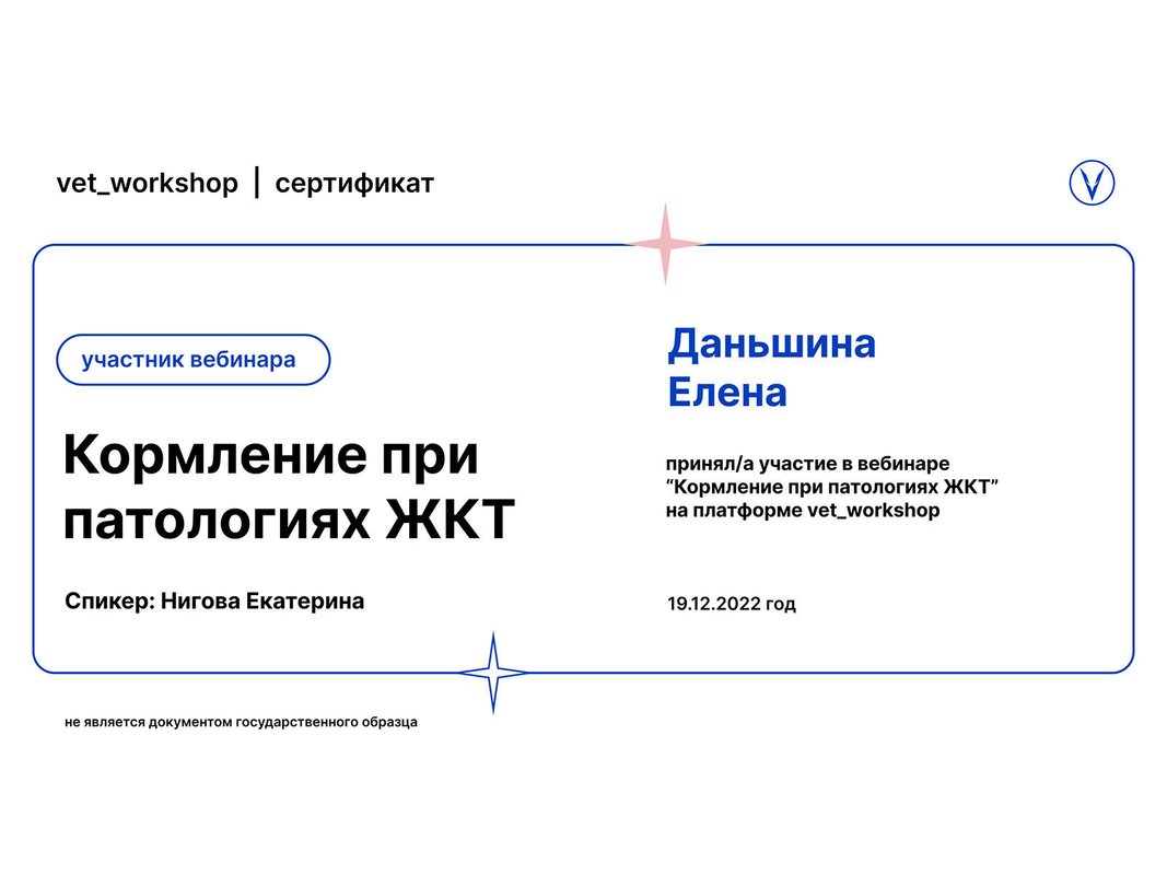 Документ или сертификат