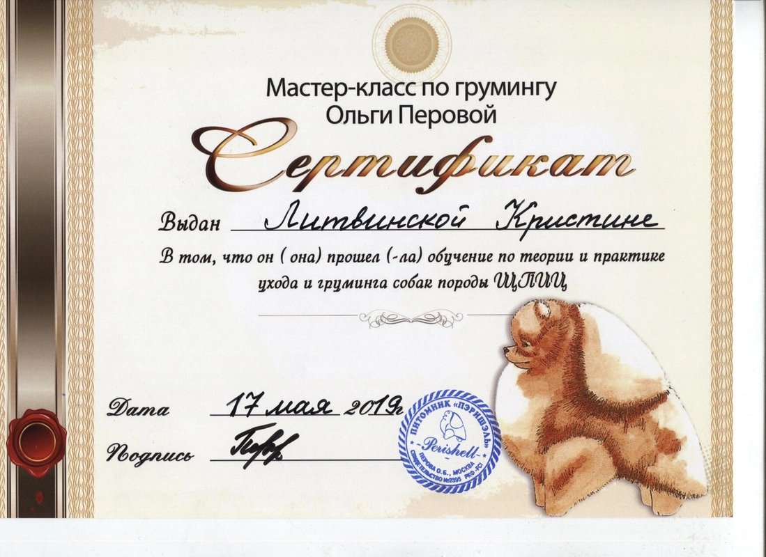 Документ или сертификат