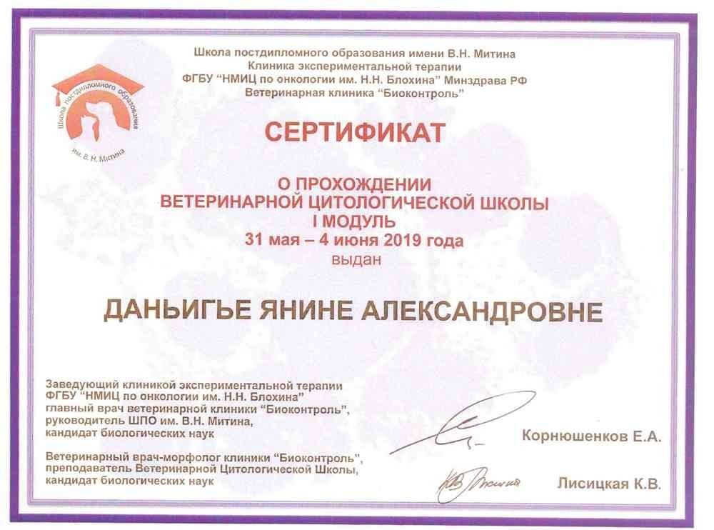 Документ или сертификат