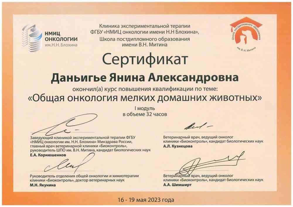 Документ или сертификат