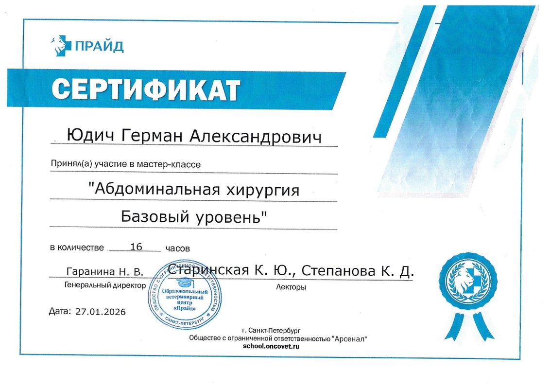 Документ или сертификат
