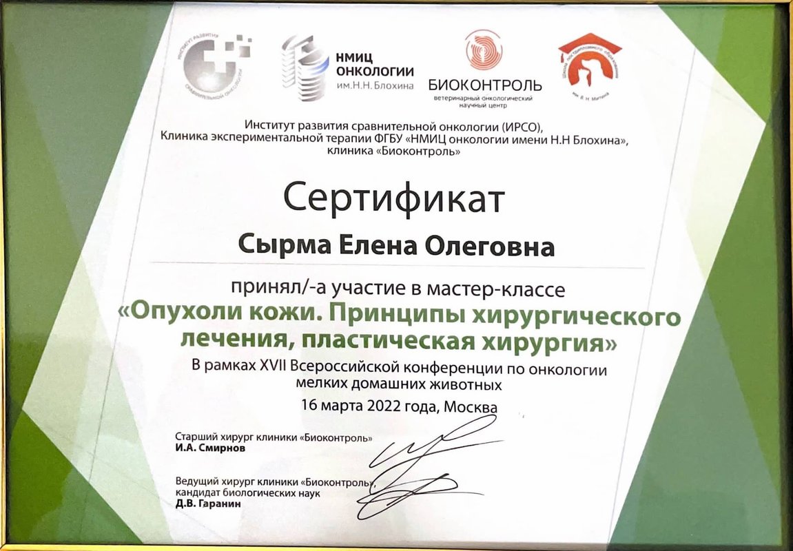 Документ или сертификат