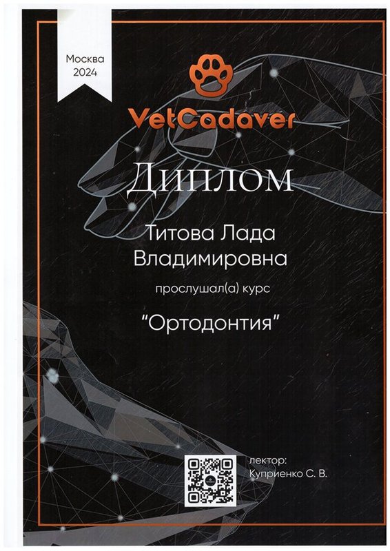 Документ или сертификат