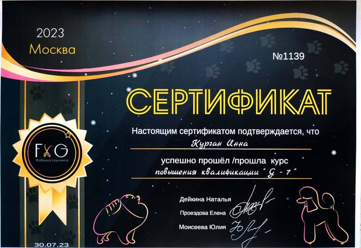 Документ или сертификат
