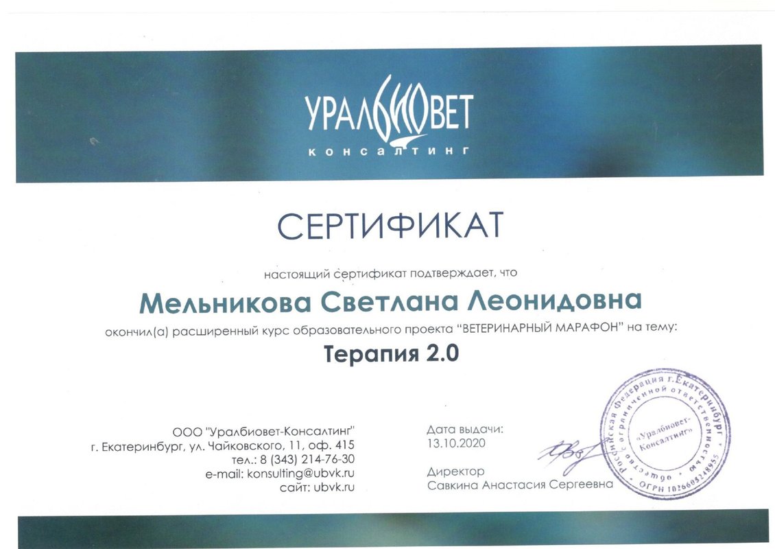 Документ или сертификат