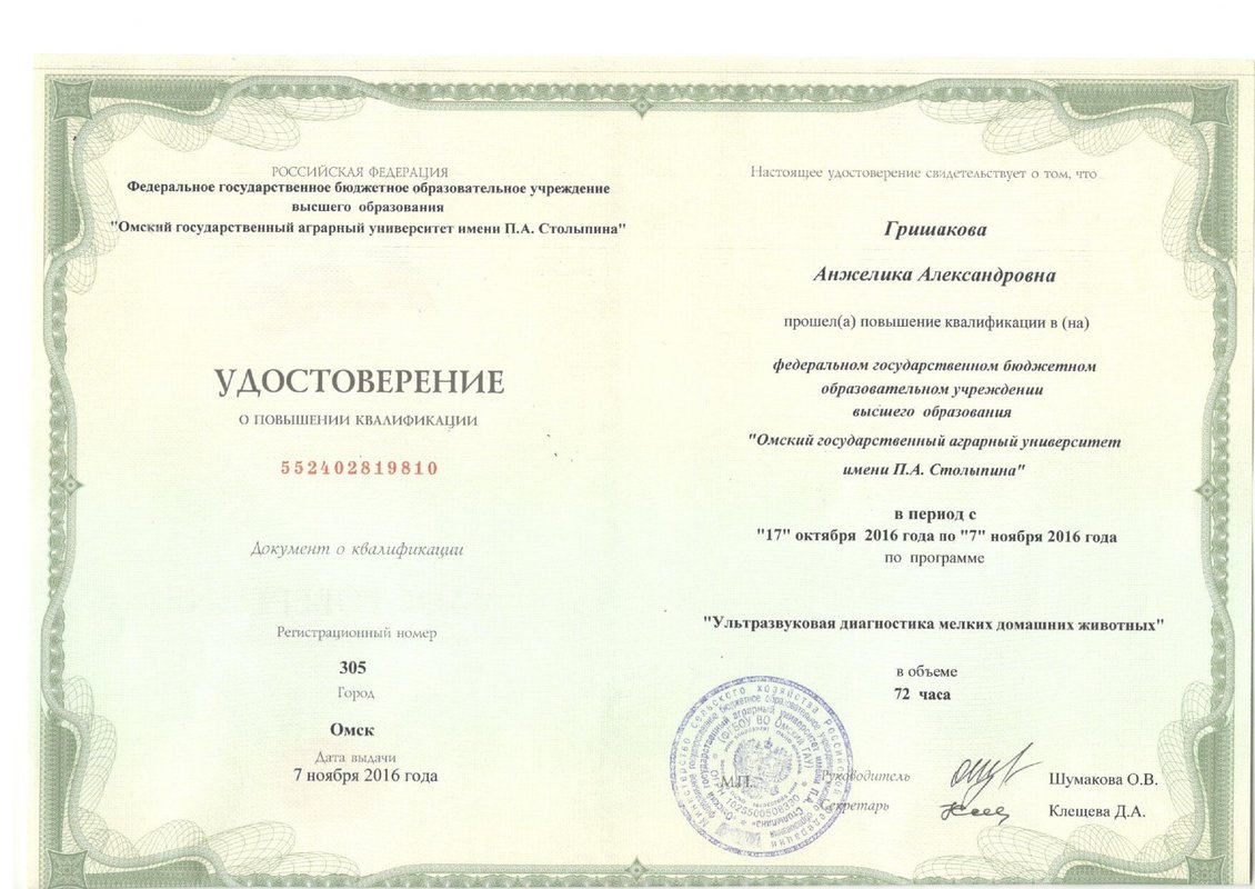 Документ или сертификат